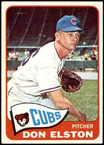 1965 Topps 436 Дон Элстон Чикаго Къбс (Бейзболна картичка), БИВШ+ Къбс