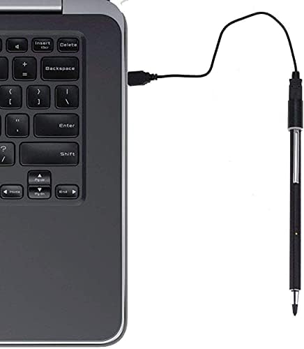 Цифров стилус Broonel Black Fine Point, съвместим с лаптоп Lenovo IdeaPad 3, 17,3