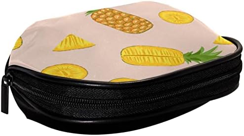 TBOUOBT козметични чанти за Жени, Косметичка За Пътуване, Органайзер За Тоалетни Принадлежности, летни оранжеви плодове ананас