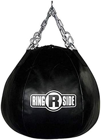 65-фунтовый Боксовия чувал за улавяне на тялото Powerhide Пробиване Heavy Bag От страна на Пръстена (с мек пълнеж)