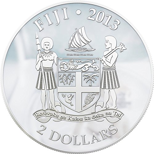 2013 на Фиджи - Кучета и Котки - брой 1 - Моят Велик Защитник - Боксер - 1 унция - Сребърна монета - 2 долара, без да се прибягва