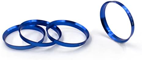Джанти аксесоари Комплект части от 4-те центрических пръстените на главината диаметър 73 мм до 64,1 мм, метално (Пръстен на главината на