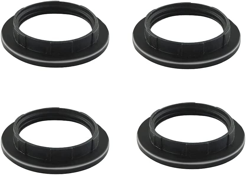 Пръстен за абажура Helonge, 4 бр., пръстени-редуктори за контакти за средно опорна плоча, стопорные пръстени за стъклени абажуров, осветителни