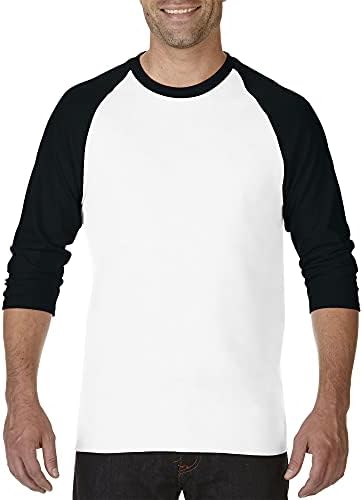 Тениска-raglan Gildan от плътен памук 3/4, стил G5700, 2 опаковки