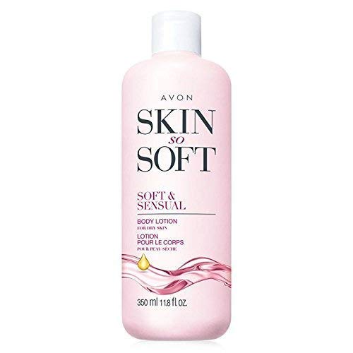 Avon Skin so Soft SSS Ултра Хидратиращ Лосион за тяло с Мек и чувствен аргановым масло 11,8 унция.