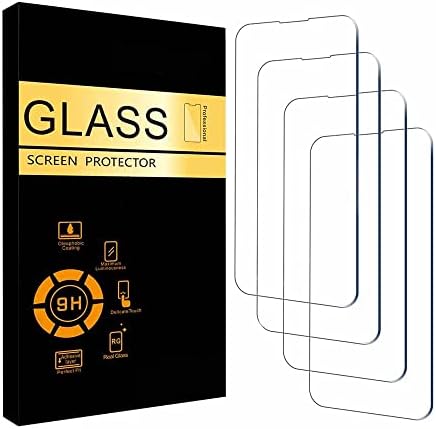 4 Опаковки Закалено Защитно стъкло за iPhone 14 Pro Max [6,7 ] 2022, Подходящ за използване в портативни случай, Защитен