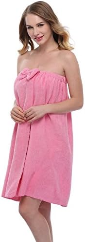 ExpressBuyNow Спа Кърпи за баня За жени, Розово, свободен размер
