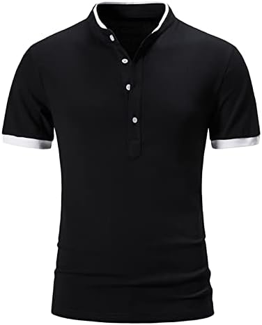 Мъжки ризи поло YHAIOGS, Мъжки ризи с идеален дизайн, Трехслойные Модни тениски, Мъжки ризи за татковци