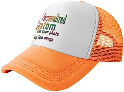 Изработена по поръчка шапка с лого на марката за всеки колеж, направи си бейзболна шапка с Персонализирани текст / Името / Логото на шофьор