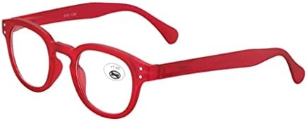 N/A Ретро Очила за четене, Женски Червени точки за очи с диоптриями, френски Стилни очила за четене (за Цвят: D, размер: + 300)