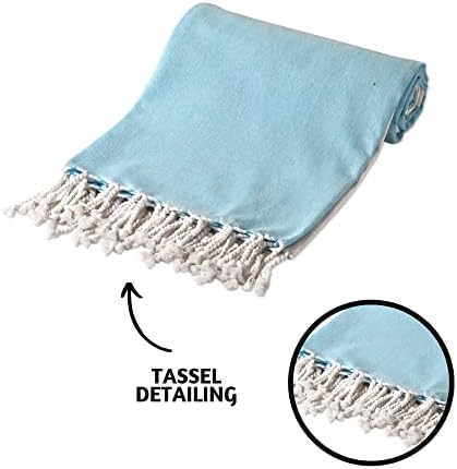 Турското Плажна кърпа народна култура за възрастни с чанта-тоут 40 x 72 Хавлии за Баня, Плажна Одеяло или Плажни кърпи със защита