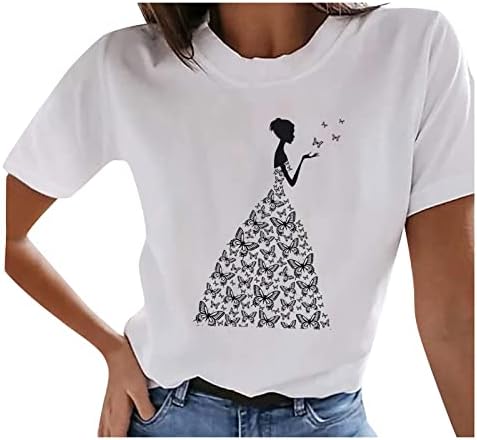Тениска с Кръгло Деколте за Момичета, Лято Есен Облекло, Къс Ръкав, Графичен Обяд, Средновековен Топ Тениска за Жени, Мъже, управление