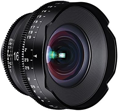 Професионален кинообъектив ROKINON XEEN 16mm T2.6 за Nikon, черен (XN16-N)