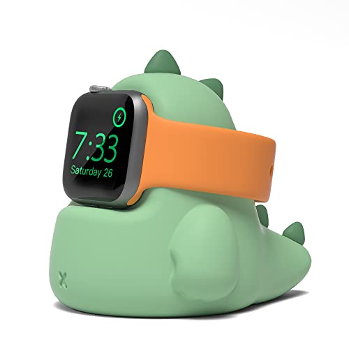 Силиконов Титуляр за докинг станция AFOOYO Charger Стойката за Apple Watch Series 8 /Ultra/SE2/7/6/ СЭ/5/4/3/2/1 (49/45/44/42/41/40/