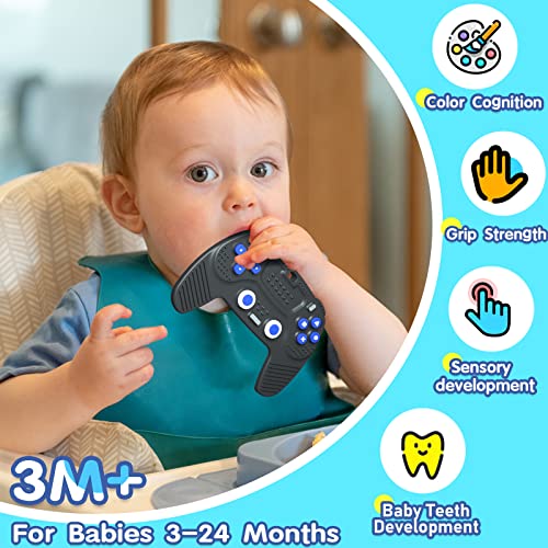 HOPEEYE 2 опаковки на детски Играчки с дистанционно управление и хазартни контролер за никнене на млечни зъби за бебе от 3 месеца и