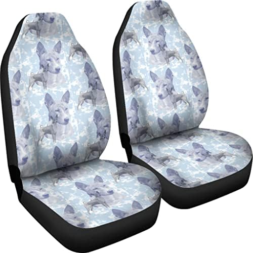 Калъфи за автомобилни седалки с принтом Basenji Dog Patterns2 Универсални Калъфи За автомобилни Седалки - Калъфи За автомобилни