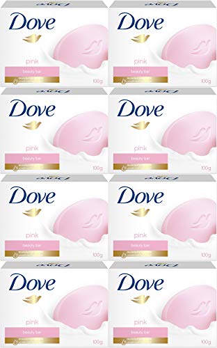 Крем-сапун Dove Pink Beauty, 100 грама / 3,5 грама (опаковка от 8 блокчета)