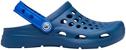 Joybees Kids Active Запушват - Удобно и лесно моющаяся водоустойчив обувки без шнур за момичета и момчета - Тъмно син/Спортен