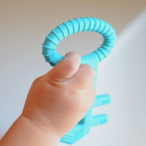 Ключ За никнене на млечни зъби от Eztotz | Произведено в САЩ - Силиконова детска играчка-прорезыватель без Бисфенол А за бебета и малки