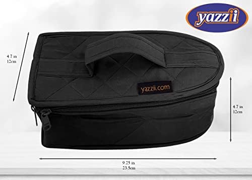 Калъф за съхранение на ютия Yazzii - Защитен калъф за ютия - Пътен стойка за ютия с дръжка и цип - Чанта за съхранение на ютия - Пыленепроницаемый