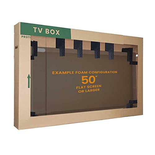 Комплект за преместване на телевизора Greenwest Heavy Duty, Кутия за преместване на телевизора / снимки / Огледала, Средно / Голям 39
