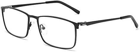 Компютърни очила за четене MEDOLONG Против Blue Light Без главоболие в метална рамка-LH7080(C2, антисиний, 275)