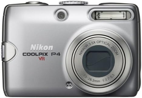 Цифров фотоапарат Nikon Coolpix P4 8.1 Mp с 3,5-кратно оптично увеличение с шумопотискане