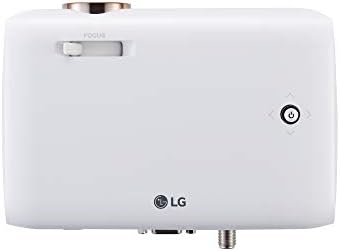 Преносим проектор CineBeam LG PH510P с резолюция HD (1280 x 720), Вградена батерия (до 2,5 часа) - Бял