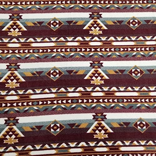 Руното плат Pico Textiles Southwest Aztec Navy - 4 Ярд / Multi Collection - Style PT846, 4 Ярд / $ 11,95 за парцела
