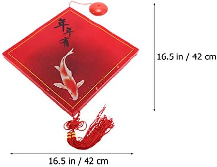 BESTOYARD Коледна Украса на Китайската Нова Година Светещи Висящи Висулки 2021 Китайския Пролетен Фестивал Рибен Украшение Led
