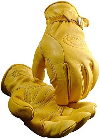 Кожени ръкавици на Maq 1304-5 Без подплата Gold L