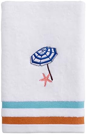 Спално бельо Avanti - Кърпа за пръстите, Меко и Впитывающее Памучни кърпи (колекция Surf Time, бяло)