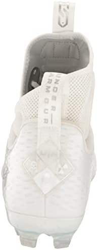 Мъжки футболни обувки на Under Armour Sportlight Lux MC 2.0, (100) Бял/Бял/Сребрист металик, 12