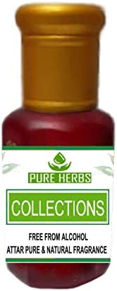 Pure Herbs Collections Attar Без алкохол за мъже, подходящ за специални случаи, партита и ежедневна употреба 10 мл