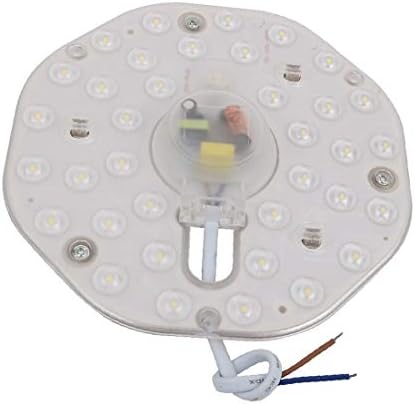 X-DREE 3шт AC185-265V 18 Watt led кръгла тавана модул с оптични лещи, 36 led 6500 К (3шт AC185-265 В 18 Watt led лампа за оптика techo