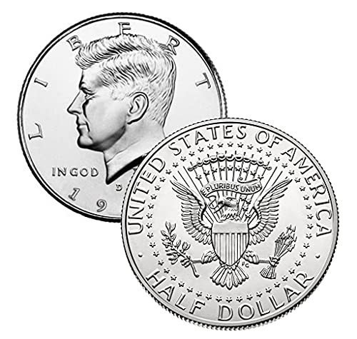 1984, P, D - 2000 P, D Набор от монети Кенеди в полдоллара 34, Без да се прибягва