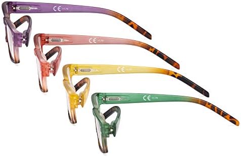 Дамски очила за четене Eyekepper - 4 комплекта Ридеров за четене жени +2.25