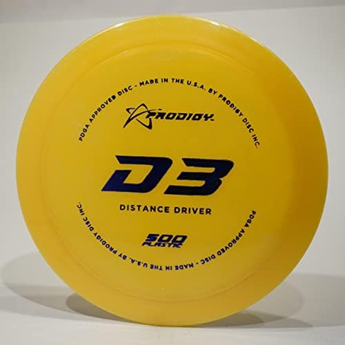 Диск за голф Prodigy D3 пластмаса (500), тегло/ цвят по избор на [Марка и точни цветове могат да се различават]