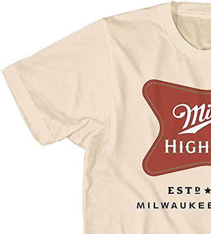 Мъжка риза Miller High Life - Риза С Логото на Милър Beer - Лека Графична Риза Милър