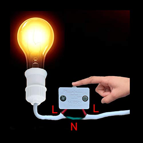 RuiLing 2-Комплектен Ключа за лампата за осветление на чекмеджетата на гардероба-купе, Разкриваща се при затваряне на ултра