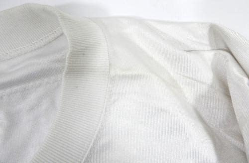 1994 Детройт Лайонз, Джон Джет 18 Използван Бяла риза 46 DP32875 - Използваните тениски за игри NFL без подпис