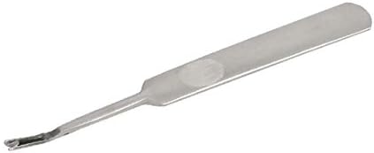X-DREE Дължина-95 mm, V-образен ред е устройство за теглене на ръба на вдаването, ръчни инструменти за обработка на кожи (95 мм de