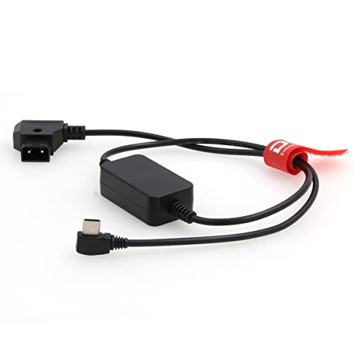 Захранващ кабел DRRI D-се Включи към USB Type-C за малък SDI-конвертор