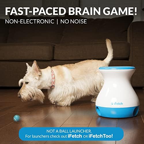 iFetch Frenzy Fetch Toy for Dogs - Неэлектронная пъзел игра за малки кучета; използва мини-тенис топки