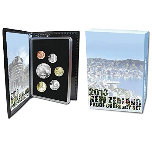 Годишен набор от Пробни монети Нова Зеландия 2013 - Короткохвостая прилеп, Без да се прибягва