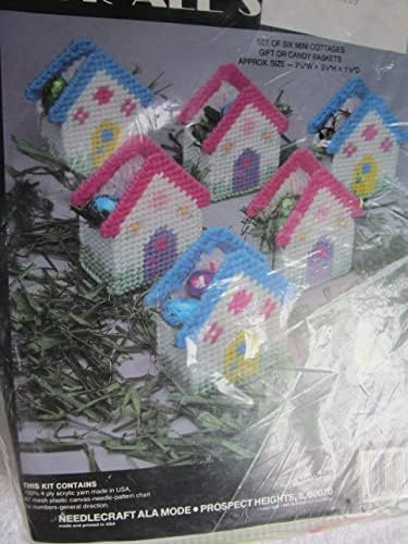 Комплект от Шест Мини-Вилички, Подарък кошници за Бонбони, комплект за бродиране