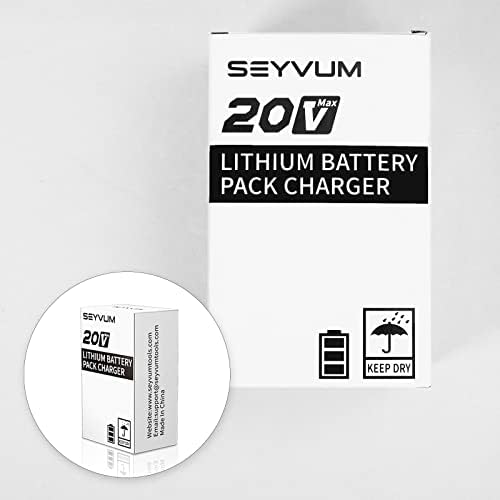 SEYVUM 1.8 A Бързо Зарядно Устройство Електроинструменти с Литиево‑Йонна Батерия Зарядно Устройство за Смяна на Зарядно устройство
