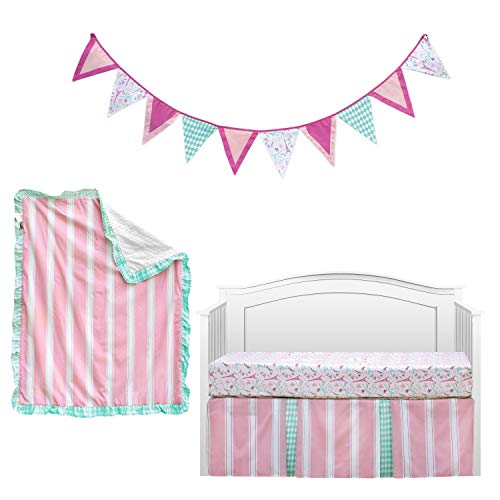 Комплект спално бельо за детска креватче - Зебра на Safari - Комплекти спално бельо за детска стая легла за момичета от мек качествен