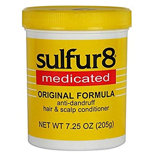 Sulphur8 Лечебен Балсам За косата и кожата на главата срещу пърхот Оригиналната формула, 7,25 грама