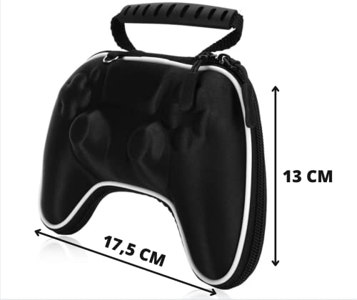 Защитен калъф Khloex за контролер PS5 DualSense - Чанта PS5 DualShock Bag - чанта за съхранение на Преносим - Калъф за транспортиране на контролера